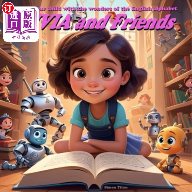 海外直订OLIVIA and Friends: Enthrall your child with the wonders of the English alphabet 奥利维亚和朋友们:让你的孩