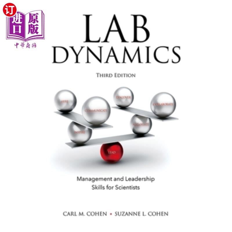 海外直订Lab Dynamics: Management and Leadership Skills for Scientists, Third Edition 实验室动力学:科学家的管理和领