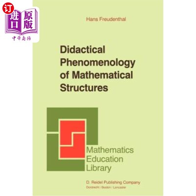 海外直订Didactical Phenomenology of Mathematical Structures 数学结构教学现象学