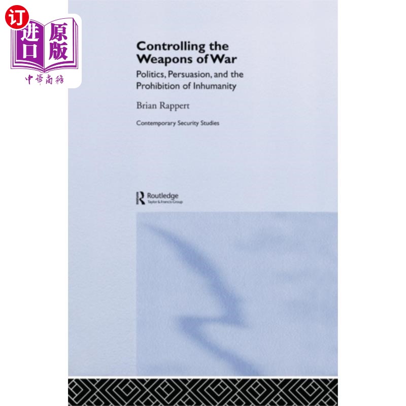 海外直订Controlling the Weapons of War 控制战争武器