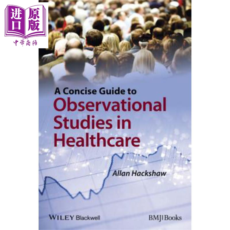 现货 简明医疗保健观测研究指导 A Concise Guide To Observational Stud【中商原版】