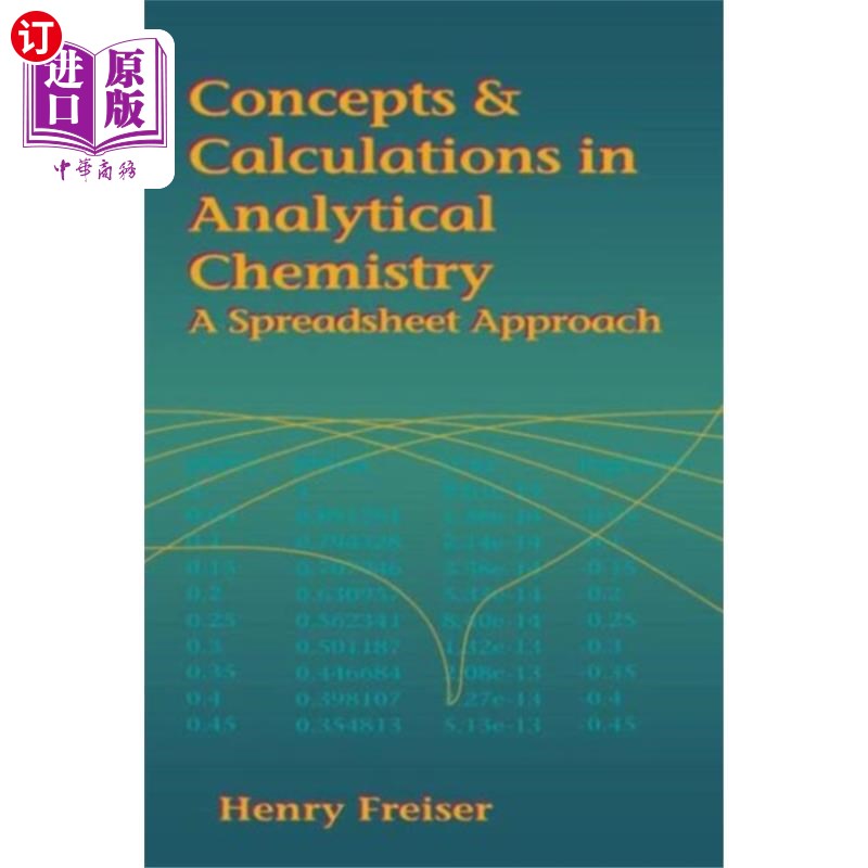 海外直订Concepts & Calculations in Analytical Chemistry 分析化学概念与计算