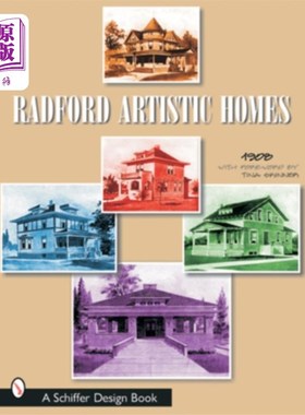 海外直订Radford's Artistic Homes 雷德福艺术之家