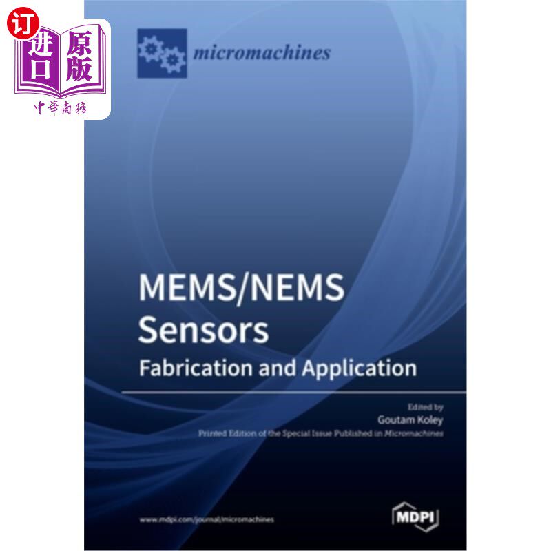 海外直订MEMS/NEMS Sensors: Fabrication and Application MEMS/NEMS传感器的制作与应用