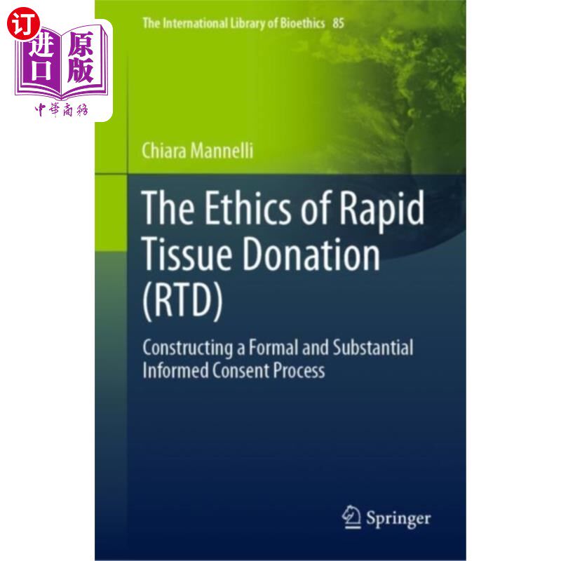 海外直订医药图书Ethics of Rapid Tissue Donation (RTD) 快速组织捐献的伦理