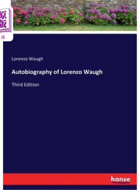 海外直订Autobiography of Lorenzo Waugh 洛伦佐·沃自传