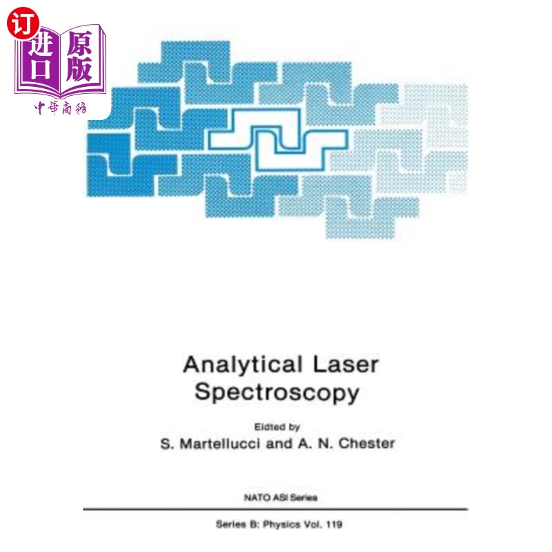 海外直订Analytical Laser Spectroscopy 分析激光光谱学