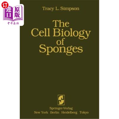 海外直订The Cell Biology of Sponges 海绵的细胞生物学