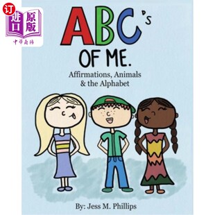ABC Affirmations 海外直订The The ABC：肯定 我 动物和字母表 Alphabet Animals