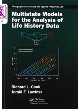 海外直订Multistate Models for the Analysis of Life Histo... 生活史数据分析的多状态模型