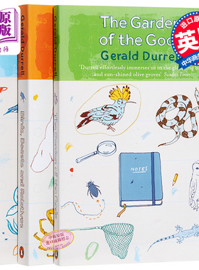 希腊三部曲 I-Ⅲ 套装 英文原版 德雷尔一家 The Corfu Trilogy 传记回忆录 影视原著Gerald Durrell追逐阳光之岛【中商原版?