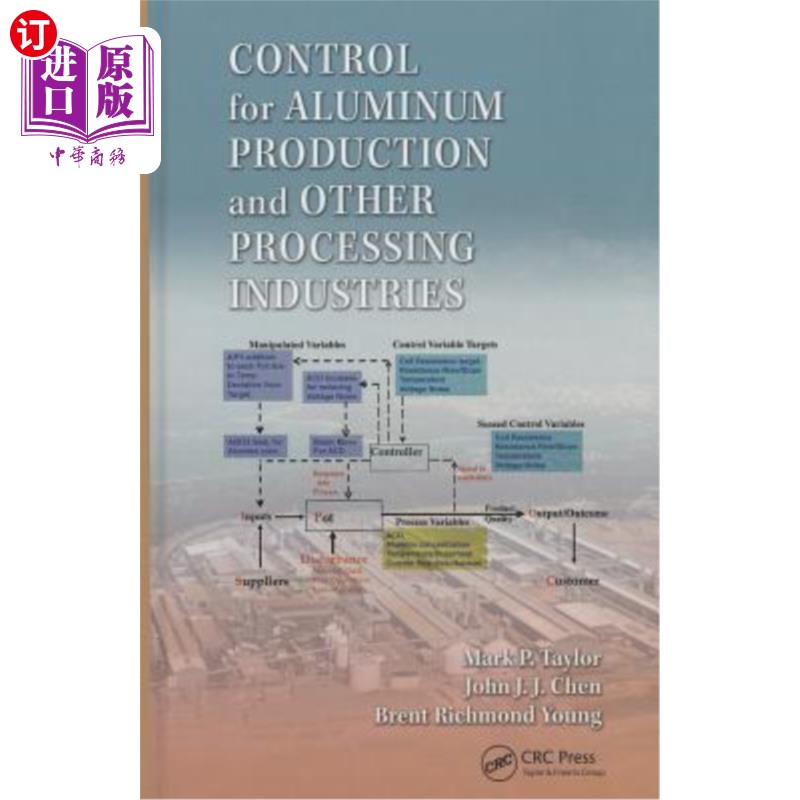 海外直订Control for Aluminum Production and Other Processing Industries 铝生产和其他加工业的控制
