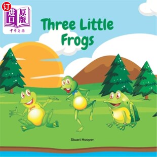 三只青蛙 Frogs 海外直订Three Little