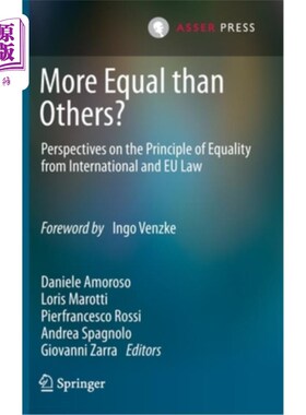 海外直订More Equal Than Others?: Perspectives on the Principle of Equality from Internat 比别人更平等?——从国际法