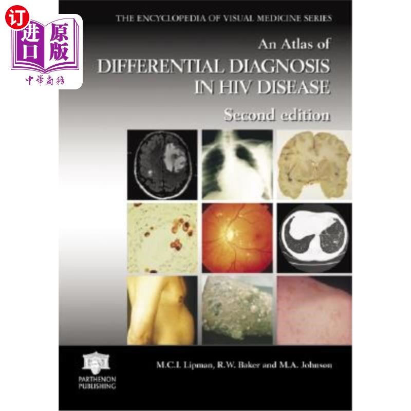 海外直订医药图书An Atlas of Differential Diagnosis in HIV Disease HIV疾病鉴别诊断图集