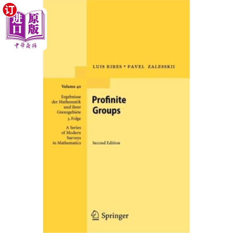 海外直订Profinite Groups Profinite集团