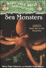 Magic Tree House Fact Tracker 17 Sea Monsters 神奇树屋小百科17 神奇树屋 英文原版进口小初文学英语课外阅读【中商原版?