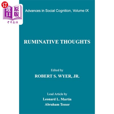 海外直订Ruminative Thoughts 沉思的想法