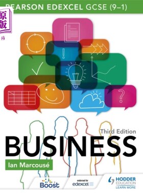 海外直订Pearson Edexcel GCSE (9-1) Business, Third Editi... Pearson Edexcel GCSE (9-1) Business，第三版