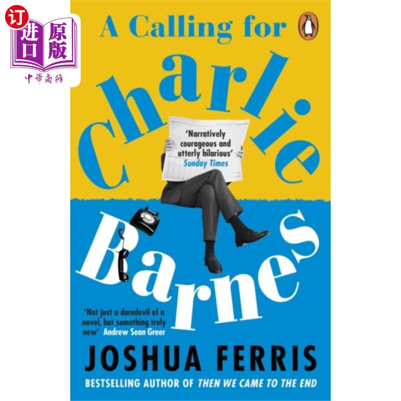 海外直订Calling for Charlie Barnes 找查理·巴恩斯