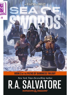 剑海 龙与地下城 黑暗之路三部曲 第三部 Sea of Swords Dungeons Dragons英文原版 RA Salvatore【中商原版】