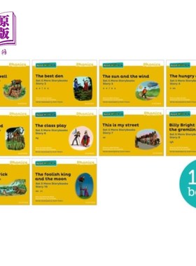 海外直订Read Write Inc. Phonics: Yellow Set 5 More Story... Read Write公司自然拼读:黄色故事书(每包100本)