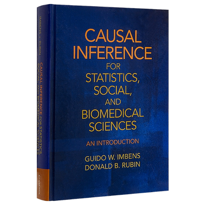 【中商原版】统计的因果推论、社会和生物医学：入门 英文原版 Causal Inference for Statistics, Social, Biomedical Scien