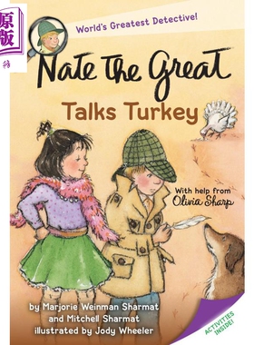 Nate the Great Talks Turkey 小侦探内特16 谈土耳其 桥梁章节书 7~12岁 英文原版进口图书 儿童小初文学故事书【中商原版】