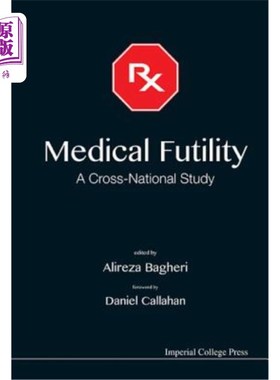 海外直订医药图书Medical Futility: A Cross-National Study 医学无用性：一项跨国研究