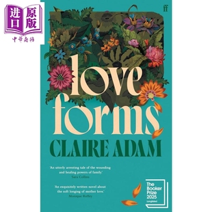温情家庭故事 2025年布克奖长名单 英文原版 Claire Forms 形式 Love 中商原版 预售 Adam 爱情