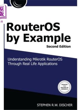 海外直订RouterOS by Example, 2nd Edition: B&W: B&W Version Routeros by Example，第2版：B&W:B&W版本