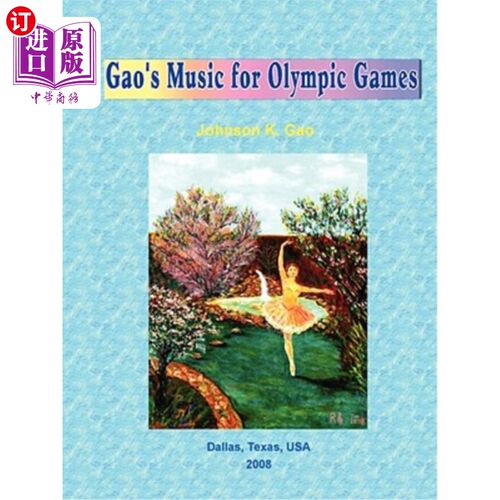 海外直订Gao's Music for Olympic Games 高的奥运音乐