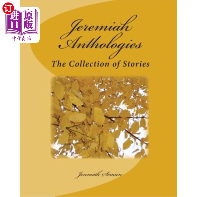 海外直订Jeremiah Anthologies: The Collection of Stories 耶利米选集:故事集 书籍/杂志/报纸 文学小说类原版书 原图主图