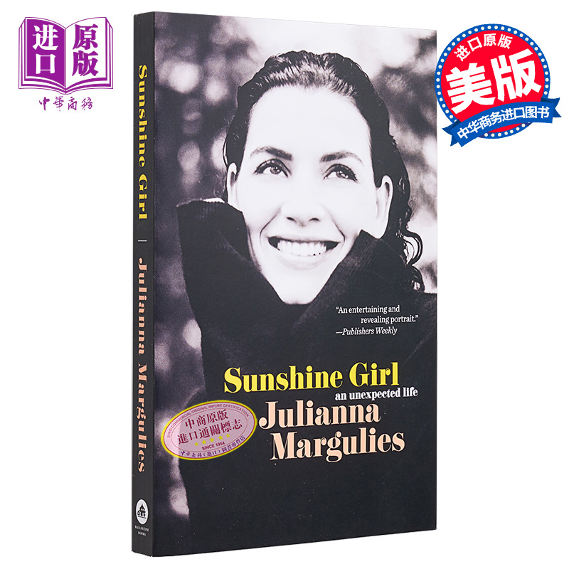 现货 阳光女孩 意想不到的生活 英文原版 Sunshine Girl An Unexpected Life Julianna Margulies 艾美奖得主自传【中商原版】