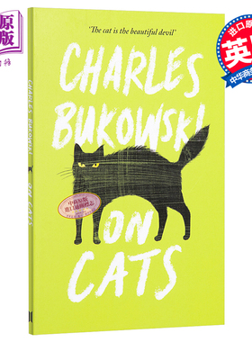 现货 【中商原版】布可夫斯基 ：论猫 英文原版  On Cats 外国文学诗歌 Charles Bukowski  Canongate Books