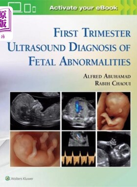 海外直订医药图书First Trimester Ultrasound Diagnosis of Fetal Abnormalities 胎儿畸形的前三个月超声诊断