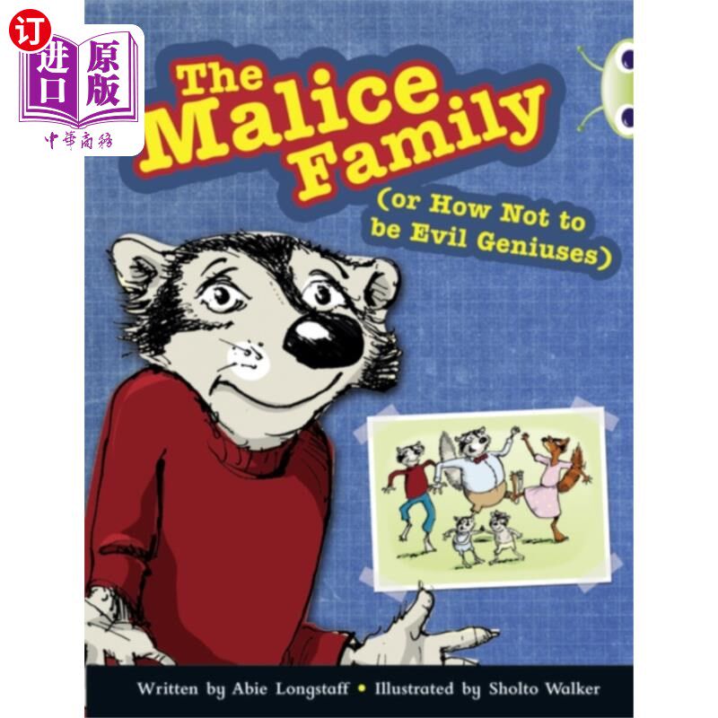 海外直订Bug Club Independent Fiction Year 3 Brown B The ... 虫子俱乐部独立小说第三年布朗B恶意家族