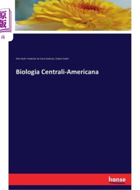 海外直订Biologia Centrali-Americana 美国中部生物学