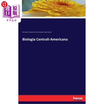海外直订Biologia Centrali-Americana 美国中部生物学