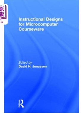 海外直订Instruction Design for Microcomputing Software 微计算软件指令设计“，