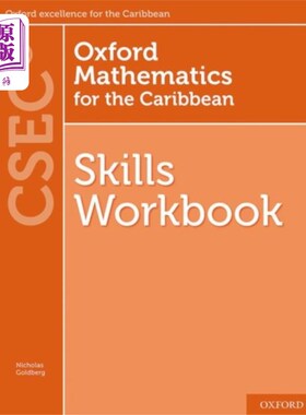 海外直订Oxford Mathematics for the Caribbean - Skills Wo... 牛津数学加勒比-技能工作手册为CSEC