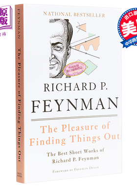 发现的乐趣 费曼演讲 访谈集 英文原版 豆瓣阅读 The Pleasure of Finding Things Out【中商原版】科普读物 物理学
