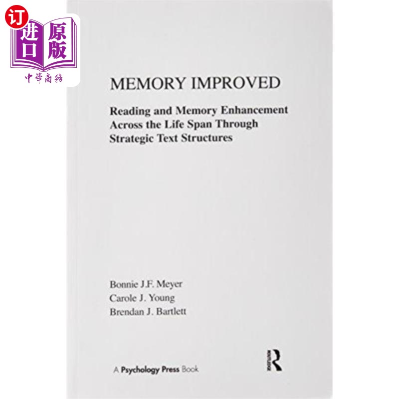 海外直订Memory Improved 改善记忆