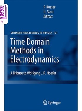 海外直订Time Domain Methods in Electrodynamics: A Tribute to Wolfgang J. R. Hoefer 电动力学的时域方法:向Wolfgang J