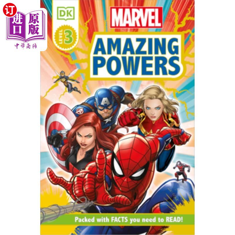海外直订Marvel Amazing Powers [Rd3] 漫威神奇力量[Rd3]