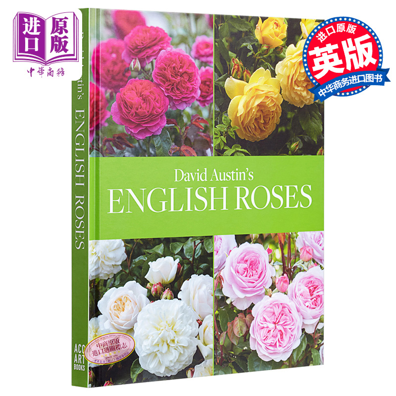 现货 David Austin's English Roses大卫·奥斯汀的英国玫瑰原版艺术园林设计【中商原版】