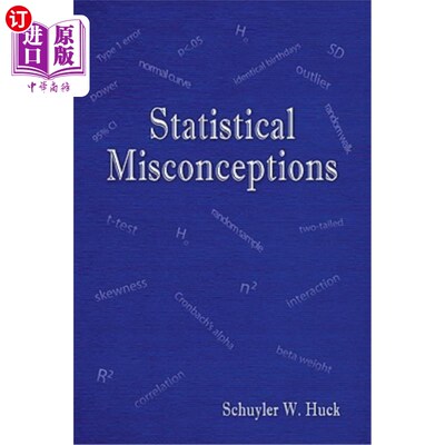 海外直订Statistical Misconceptions 统计的误解
