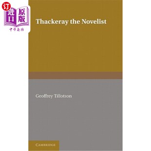 小说家萨克雷 Novelist 海外直订Thackeray the
