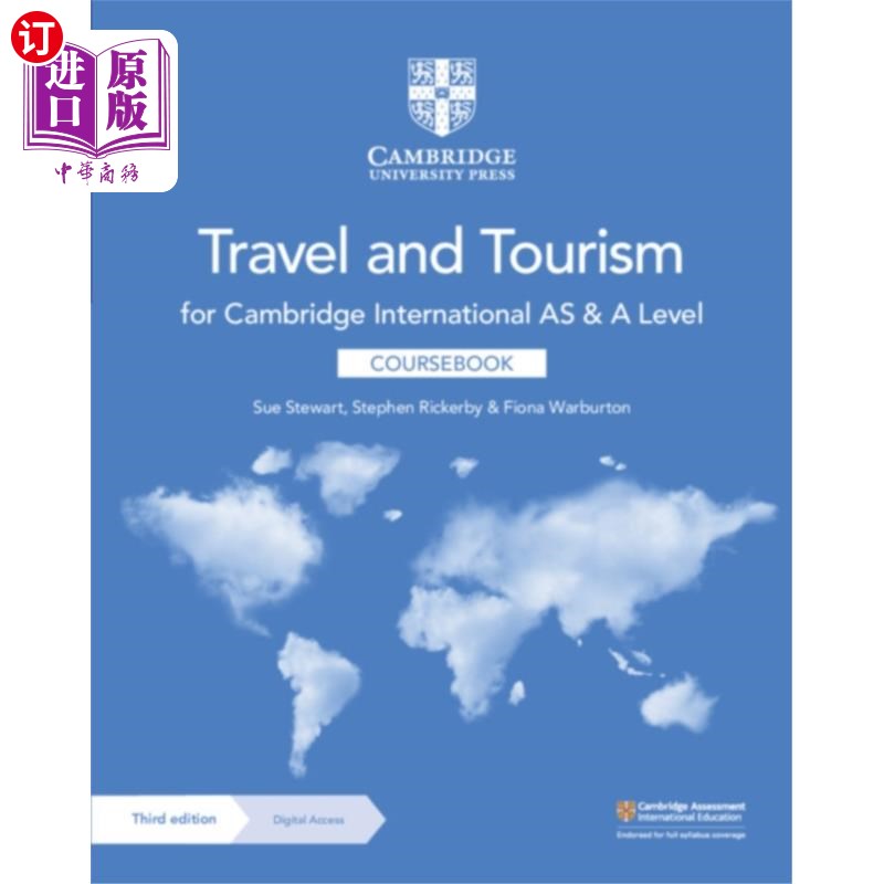 海外直订Cambridge International AS and A Level Travel an... 剑桥国际AS和A - Level旅游课程(2年)