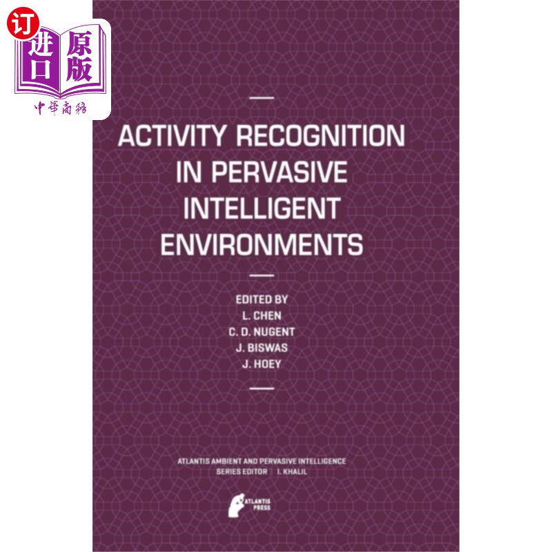 海外直订Activity Recognition in Pervasive Intelligent Environments 普适智能环境中的活动识别